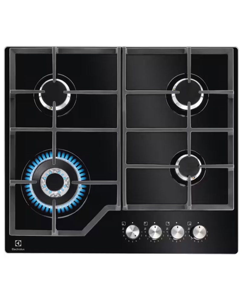 ELECTROLUX PLACA CRISTALGAS 4G 60CM - KGG64362K