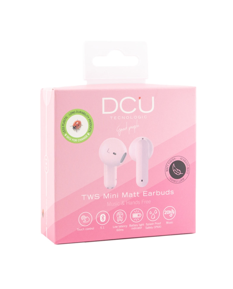 DCU AURICULARES BLUETOOTH 5.1 ROSA #4 - 34152052 DCU AURICULARES BLUETOOTH 5.1 ROSA #4 - 34152052
