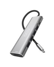 DCU ADAPTADOR HUB USB TIPO C A HDMI 4K+USB 3.0+3USB 2.0+100 - 391168 DCU ADAPTADOR HUB USB TIPO C A HDMI 4K+USB 3.0+3USB 2.0+100 - 391168