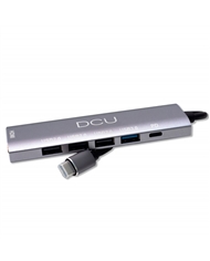 DCU ADAPTADOR HUB USB TIPO C A HDMI 4K+USB 3.0+3USB 2.0+100 - 391168 DCU ADAPTADOR HUB USB TIPO C A HDMI 4K+USB 3.0+3USB 2.0+100 - 391168