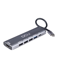 DCU ADAPTADOR HUB USB TIPO C A HDMI 4K+USB 3.0+3USB 2.0+100 #1 - 391168 DCU ADAPTADOR HUB USB TIPO C A HDMI 4K+USB 3.0+3USB 2.0+100 #1 - 391168