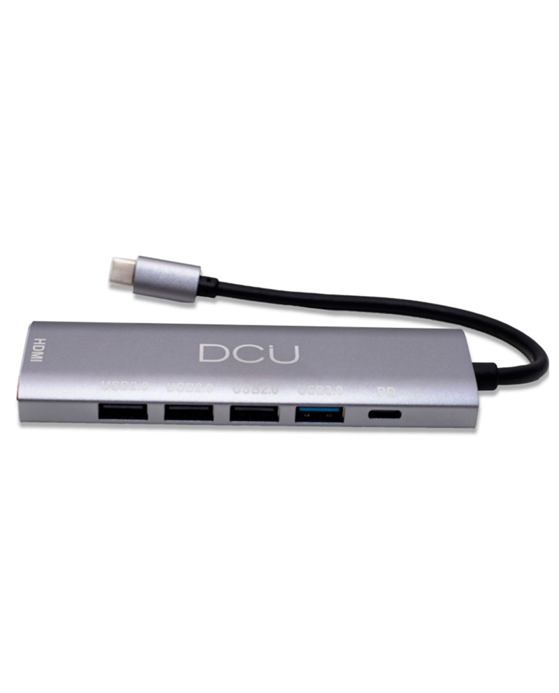 DCU ADAPTADOR HUB USB TIPO C A HDMI 4K+USB 3.0+3USB 2.0+100 #2 - 391168 DCU ADAPTADOR HUB USB TIPO C A HDMI 4K+USB 3.0+3USB 2.0+100 #2 - 391168