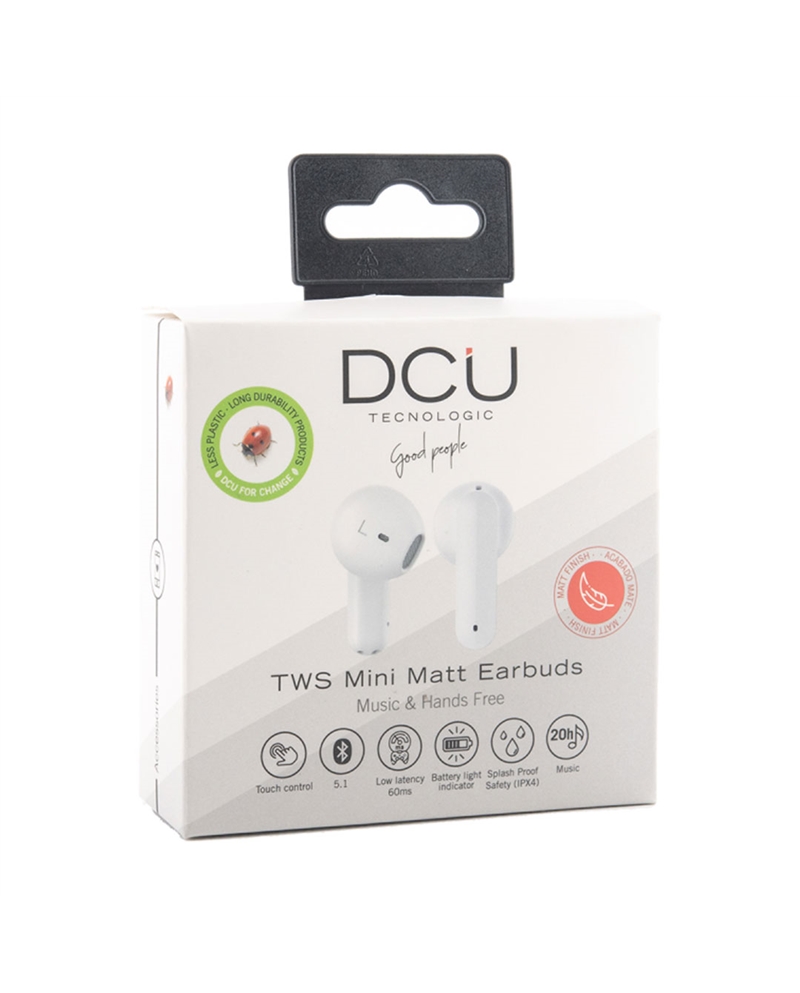 DCU AURICULARES BLUETOOTH 5.1 BRANCO #5 - 34152051