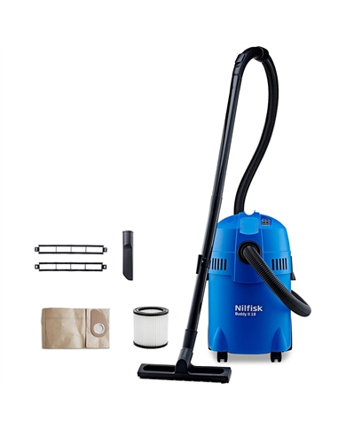 NILFISK ASPIRADOR 1200W PO E AGUA 18LT 18451124 - BUDDYII18