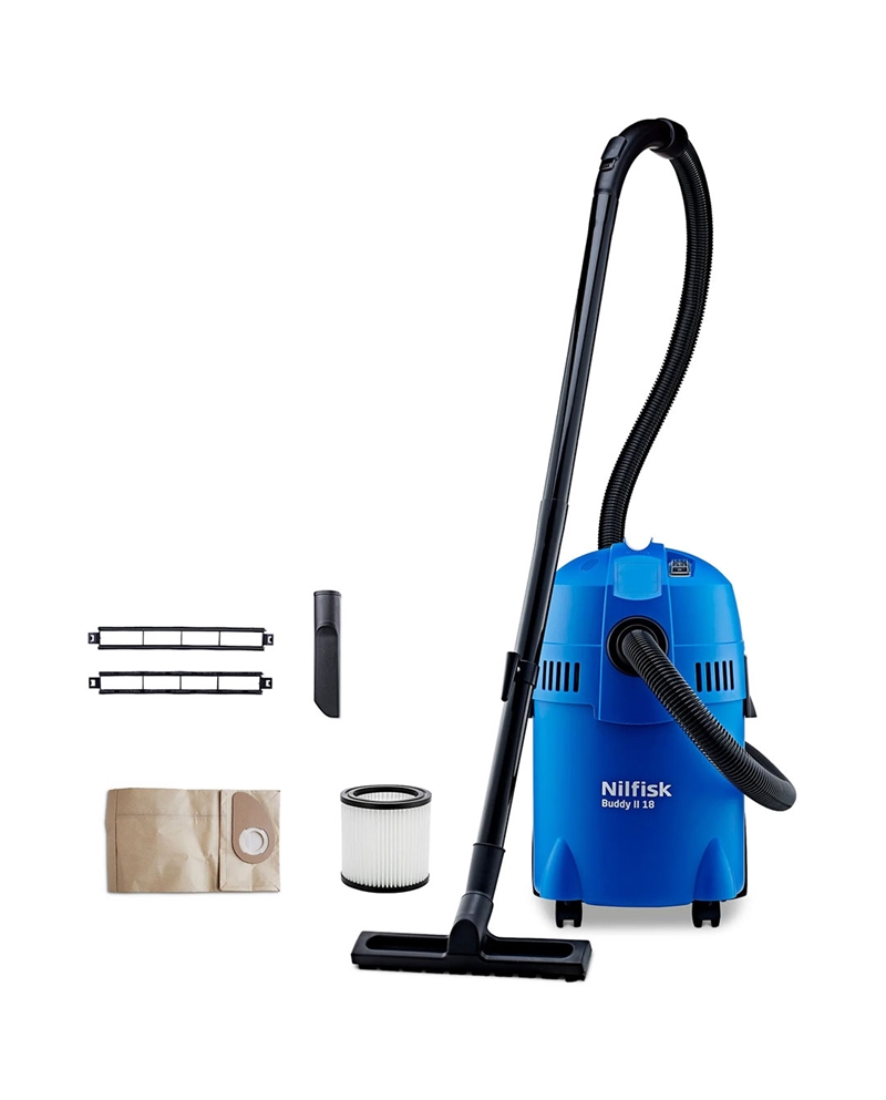 NILFISK ASPIRADOR 1200W PO E AGUA 18LT 18451124 - BUDDYII18 NILFISK ASPIRADOR 1200W PO E AGUA 18LT 18451124 - BUDDYII18