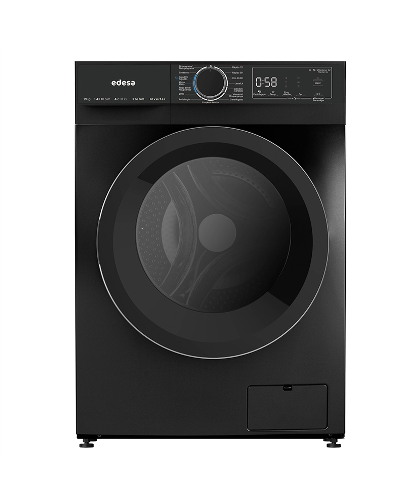 EDESA MAQUINA ROUPA 1400RT 9KG PRETO A - EWF9400MTBK