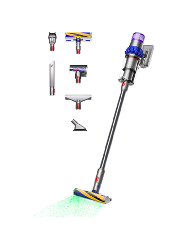 DYSON ASPIRADOR VERTICAL S/FIO V15 DETECT FLUFFY AZUL NIQUEL