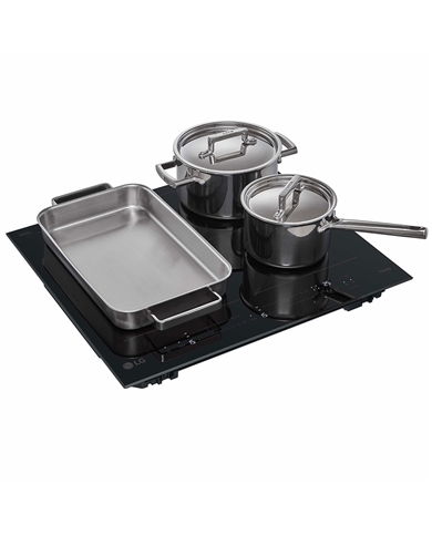 LG PLACA INDUÇAO 60CMS 4ZONAS DUAL FLEX #11 - CBIZ2437B LG PLACA INDUÇAO 60CMS 4ZONAS DUAL FLEX #11 - CBIZ2437B