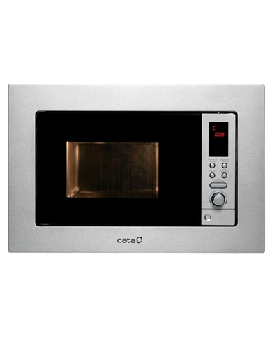 CATA MICROONDAS INTEG 20LT 800W GRILL 1250 INOX - MC20DENC CATA MICROONDAS INTEG 20LT 800W GRILL 1250 INOX - MC20DENC