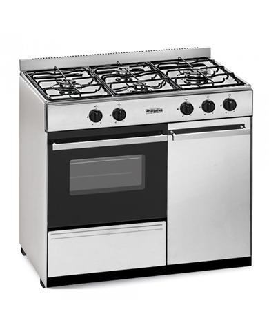 MAGMA FOGAO INOX 4G S/TAMPA C/PT BOTIJA 89x91x59CM - 901XST MAGMA FOGAO INOX 4G S/TAMPA C/PT BOTIJA 89x91x59CM - 901XST