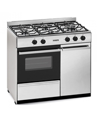 MAGMA FOGAO INOX 4G S/TAMPA C/PT BOTIJA 89x91x59CM - 901XST