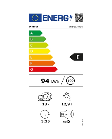 INDESIT MAQUINA LOUÇA 5PROG 13TALHERES BRANCA E #2 - IN2FE13DT9W INDESIT MAQUINA LOUÇA 5PROG 13TALHERES BRANCA E #2 - IN2FE13DT9W