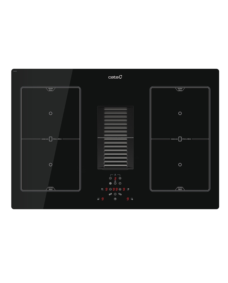 CATA PLACA INDUÇAO 75CM 4 ZONAS FLEX C/ EXTRAÇAO - AS750A CATA PLACA INDUÇAO 75CM 4 ZONAS FLEX C/ EXTRAÇAO - AS750A