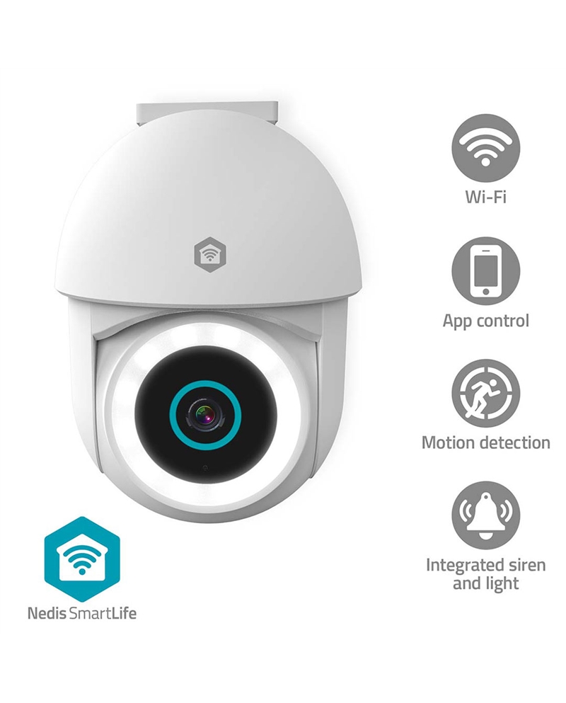 NEDIS CAMARA SMARTLIFE EXTERNA WIFI FULL HD - WIFICO22CWT NEDIS CAMARA SMARTLIFE EXTERNA WIFI FULL HD - WIFICO22CWT