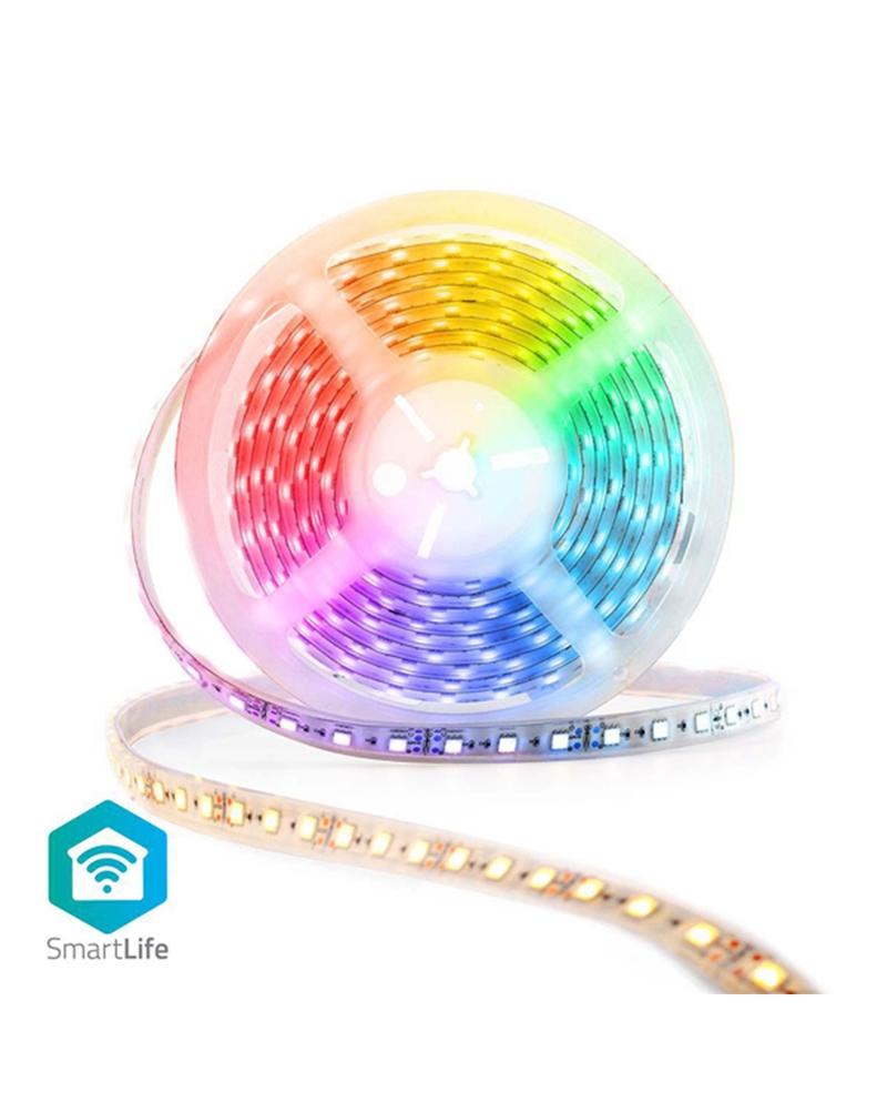 NEDIS FAIXA LED SMARTLIFE WIFI ANDROID IOS - WIFILS50CRGBW NEDIS FAIXA LED SMARTLIFE WIFI ANDROID IOS - WIFILS50CRGBW