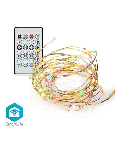 NEDIS FAIXA LED SMARTLIFE WIFI ANDROID IOS - WIFILX51RGB