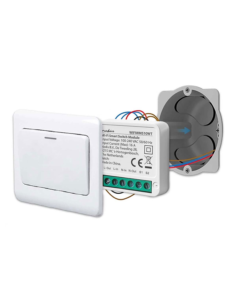 NEDIS INTERRUPTOR ALIMENTAÇAO SMARTLIFE SWITCH HIFI AND.IOS #3 - WIFIWMS10WT