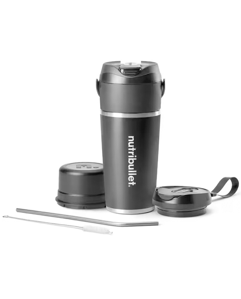 NUTRIBULLET LIQUIDIFICADORA PORTATIL E COPO ISOLADO AÇO INOX - NBP016B