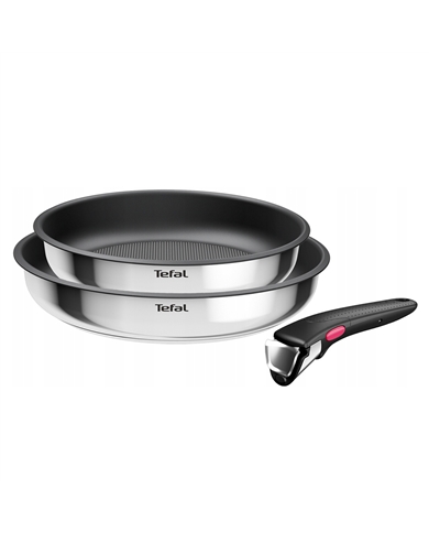 TEFAL SET 3 PEÇAS INGENIO COOK EAT 22/26+PEGA - L8813S75 TEFAL SET 3 PEÇAS INGENIO COOK EAT 22/26+PEGA - L8813S75