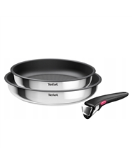 TEFAL SET 3 PEÇAS INGENIO COOK EAT 22/26+PEGA - L8813S75