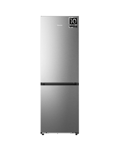 HISENSE COMBINADO 1856X595X600MT 330LT NF INOX C - RB3K330SAIC HISENSE COMBINADO 1856X595X600MT 330LT NF INOX C - RB3K330SAIC