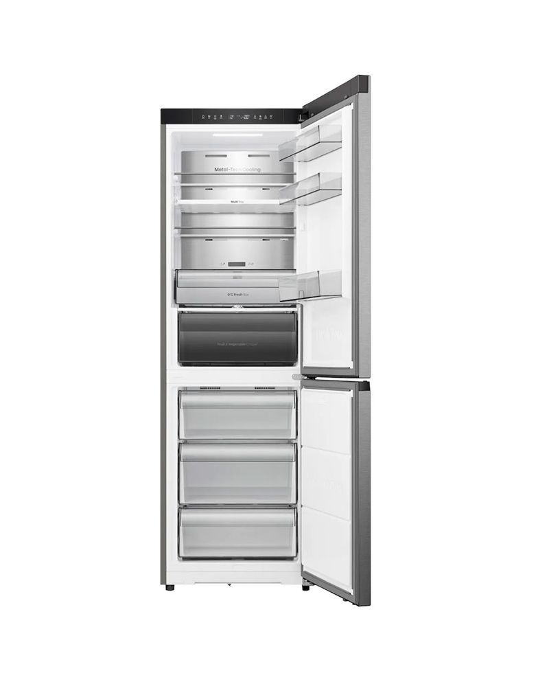 HISENSE COMBINADO 1856X595X600MT 330LT NF INOX C #3 - RB3K330SAIC