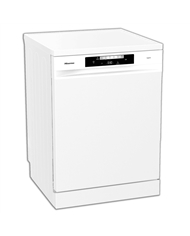 HISENSE MAQUINA LOUÇA 6PROG 16TALHERES BRANCA C #3 - HS643C90W