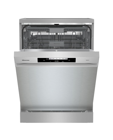 HISENSE MAQUINA LOUÇA 6PROG 16TALHERES SILVER C - HS643C90X HISENSE MAQUINA LOUÇA 6PROG 16TALHERES SILVER C - HS643C90X