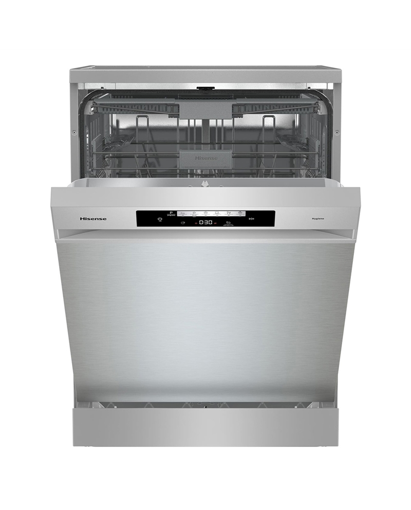 HISENSE MAQUINA LOUÇA 6PROG 16TALHERES SILVER C - HS643C90X