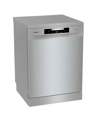 HISENSE MAQUINA LOUÇA 6PROG 16TALHERES SILVER C #1 - HS643C90X HISENSE MAQUINA LOUÇA 6PROG 16TALHERES SILVER C #1 - HS643C90X