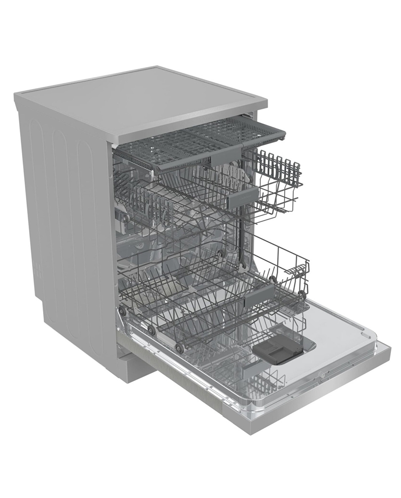 HISENSE MAQUINA LOUÇA 6PROG 16TALHERES SILVER C #2 - HS643C90X