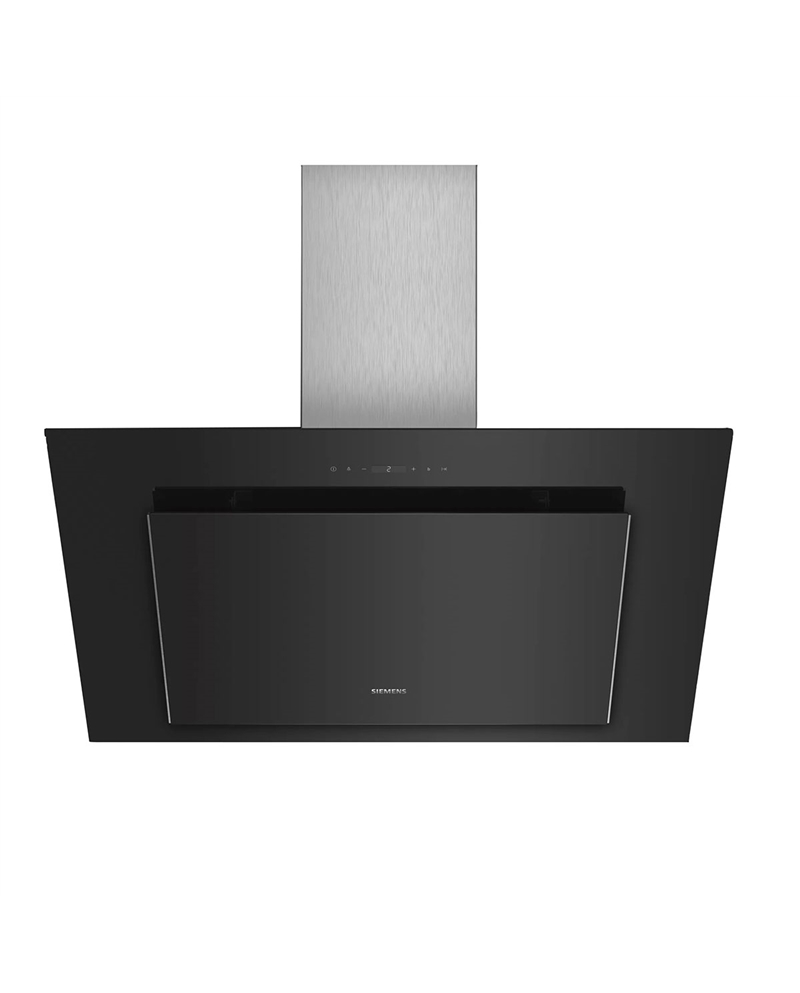 SIEMENS CHAMINE 90CM 3VEL + 2 MAX 703M3/H VIDRO PRETO A+ - LC98KLP60