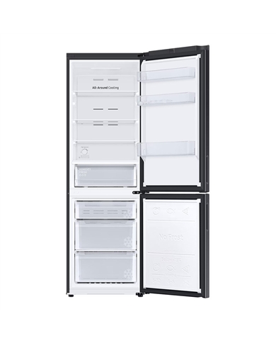 SAMSUNG COMBINADO 1853X595X595MT 344LT NF PRETO E #5 - RB33B610EBNEF SAMSUNG COMBINADO 1853X595X595MT 344LT NF PRETO E #5 - RB33B610EBNEF