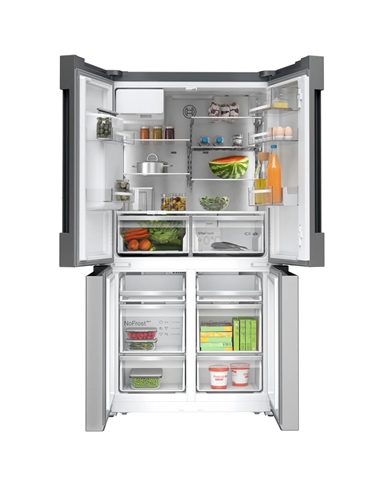 BOSCH SIDE BY SIDE 4PT 1830X905X731 NF 574LT DA INOX E #1 - KFI96APEA BOSCH SIDE BY SIDE 4PT 1830X905X731 NF 574LT DA INOX E #1 - KFI96APEA