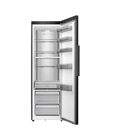 HISENSE FRIGORIFICO 1 PORTA 1856X595X600MT NF 372LT PRETO C #6 - RL3K370SAFC HISENSE FRIGORIFICO 1 PORTA 1856X595X600MT NF 372LT PRETO C #6 - RL3K370SAFC