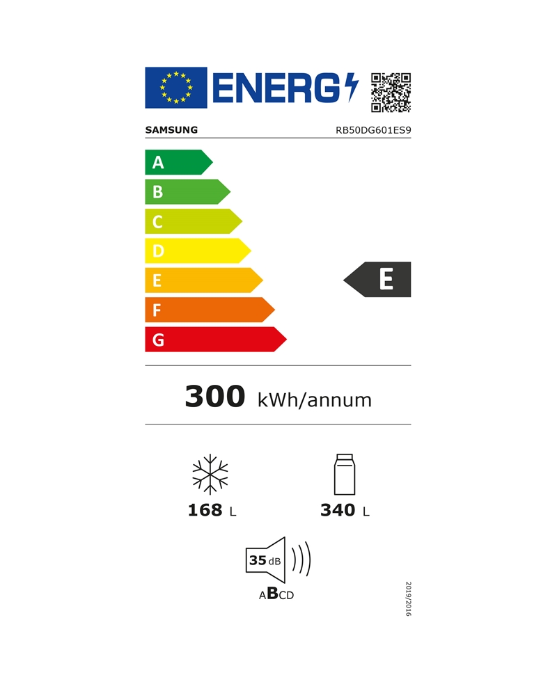 SAMSUNG COMBINADO 1920X759X711MT NF 508LT INOX E #6 - RB50DG601ES9EF