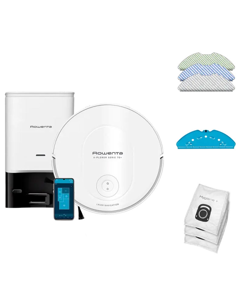 ROWENTA ASPIRADOR ROBOT X PLORER SERIE 70 ANIMAL&ALLERGY #1 - RR8497WH