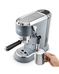 DELONGHI MAQUINA CAFE EXPRESSO 15BAR AÇO INOX DEDICA METALLI #3 - EC785AE
