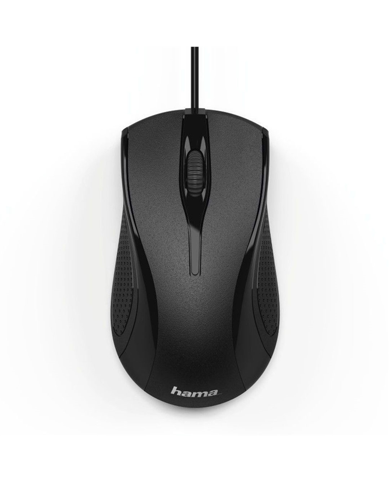 HAMA RATO MC200 C/FIO COMPACTO BLACK - 182602 HAMA RATO MC200 C/FIO COMPACTO BLACK - 182602