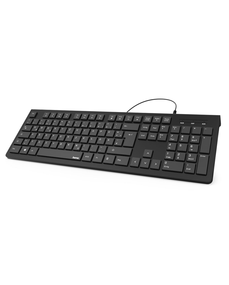 HAMA TECLADO KC200 USB PRETO - 19182681