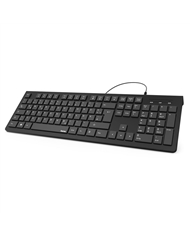 HAMA TECLADO KC200 USB PRETO - 19182681