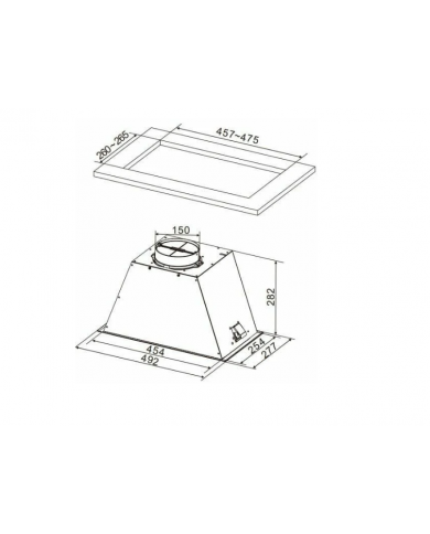 CATA EXAUSTOR 50CM 645M3/H INOX B CATA EXAUSTOR 50CM 645M3/H INOX B