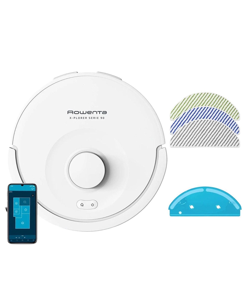 ROWENTA ASPIRADOR ROBOT X PLORER SERIE 90 ANIMAL & ALLERGY K - RR8777WH