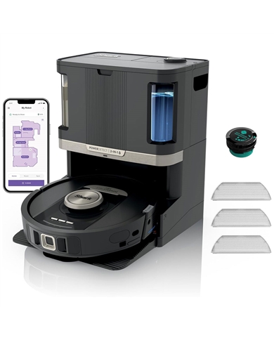 SHARK ASPIRADOR ROBOT 2EM1 ASPIRA E LAVA AUT 110MIN - RV2800ZEEU