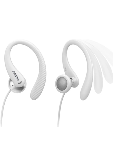 PHILIPS AURICULARES DESPORTIVOS C/ MICROF. #1 - TAA1105WT00 PHILIPS AURICULARES DESPORTIVOS C/ MICROF. #1 - TAA1105WT00