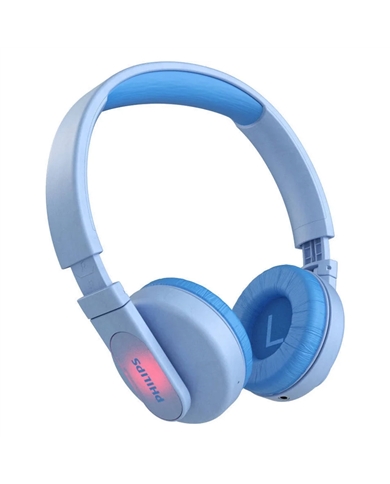 PHILIPS AUSCULTADORES S/FIO ON EAR P/CRIANÇAS C/LUZ - TAK4206BL PHILIPS AUSCULTADORES S/FIO ON EAR P/CRIANÇAS C/LUZ - TAK4206BL