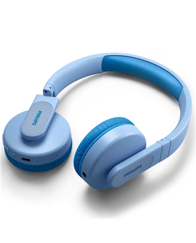 PHILIPS AUSCULTADORES S/FIO ON EAR P/CRIANÇAS C/LUZ #3 - TAK4206BL PHILIPS AUSCULTADORES S/FIO ON EAR P/CRIANÇAS C/LUZ #3 - TAK4206BL