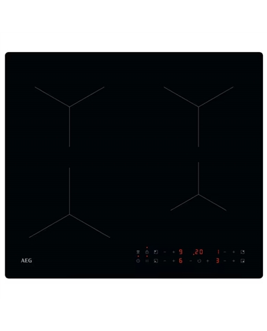 AEG PLACA INDUÇAO 60CM BISELADA POWERBOOST - TO64IA00FB