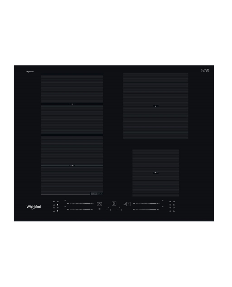 WHIRLPOOL PLACA INDUÇAO 4 ZONAS FLEXICOOK - WFS9365BFIXL