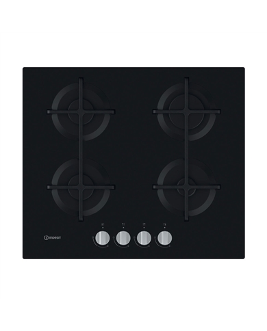 INDESIT PLACA 60CM CRISTALGAS C/ISQUEIRO VIDRO PRETO - ING61TBK INDESIT PLACA 60CM CRISTALGAS C/ISQUEIRO VIDRO PRETO - ING61TBK